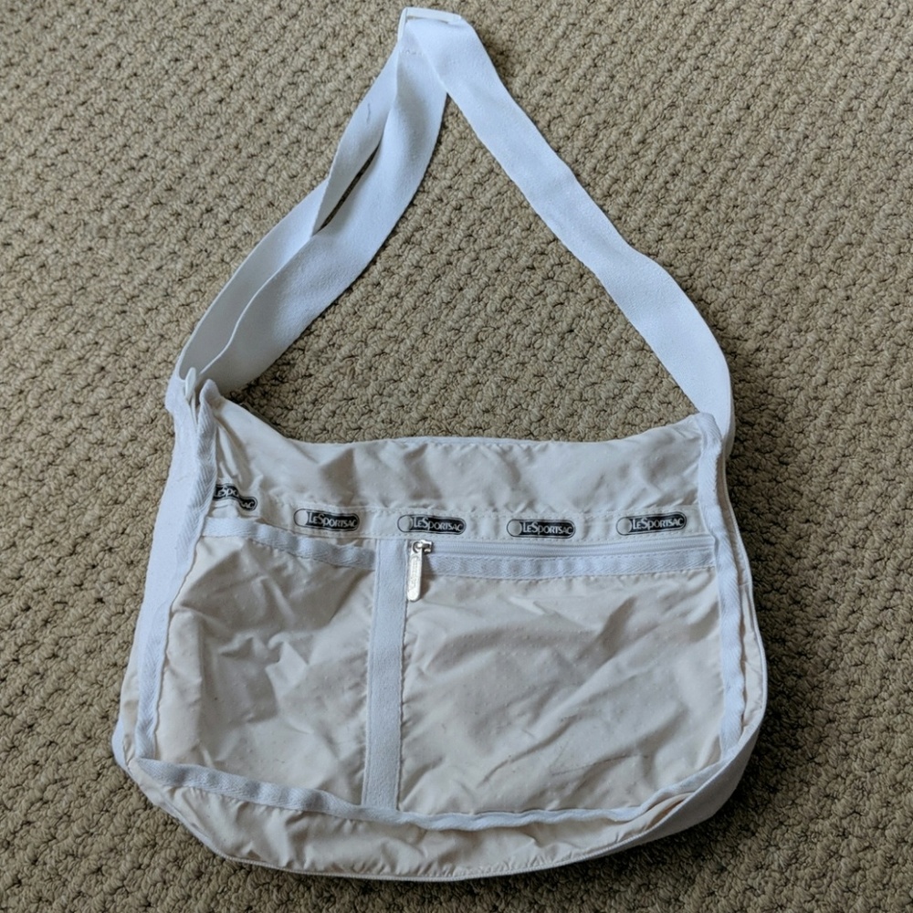 Lesportsac White Crossbody Bag